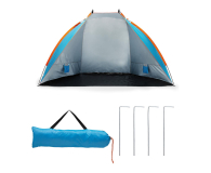 Nils Camp Namiot plażowy parawan XXL niebieski składany - 1047636 - zdjęcie 8